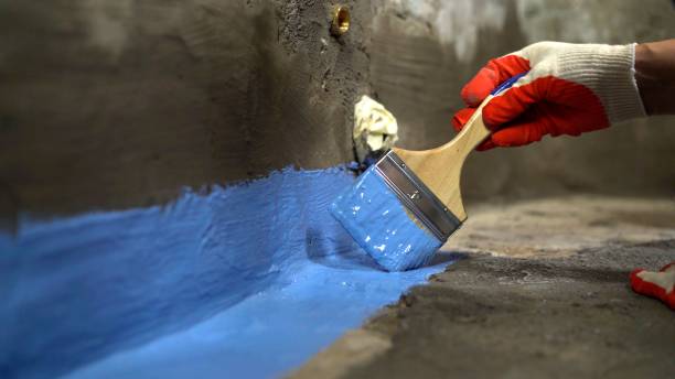SJ Waterproofing Pros commercial waterproofing team near Marcellus, MI